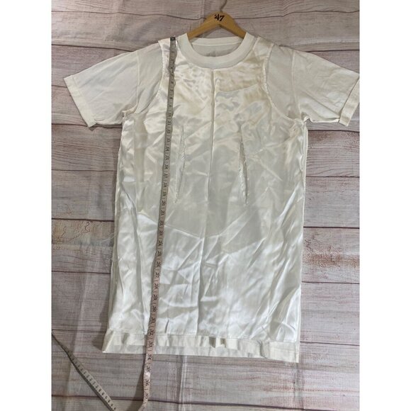 Mason Margiela Paris MM6 Men's Layered Shredded Short Sleeve Shirt - Small - Picture 8 of 14